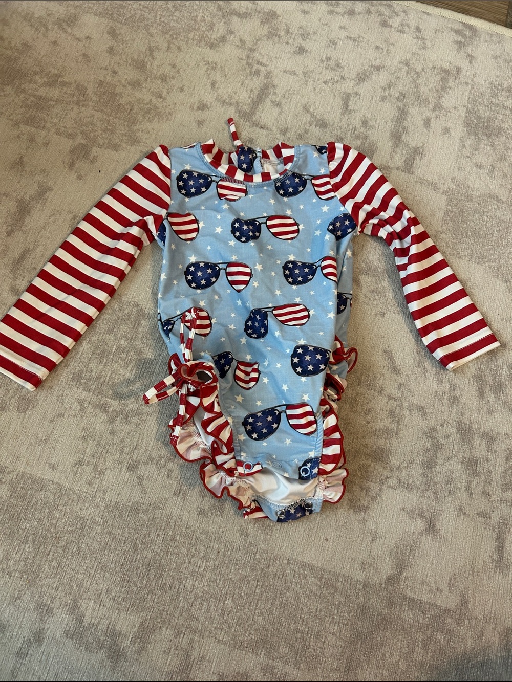 Caden lane Americana swimsuit one piece size 18-24 months